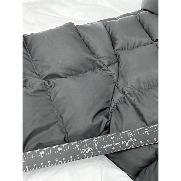 Tommy Hilfiger Black Puffer Jacket Juniors XL White Tag Early to Mid 00's - Picture 10 of 11